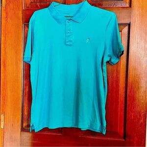 Disney Parks authentic original modern fit men’s polo shirt sz L lightweight New